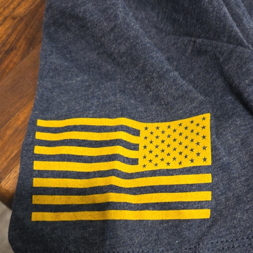 Grunt Style Women's Blue Tee - Whiskey Helps - Picture 3 of 4